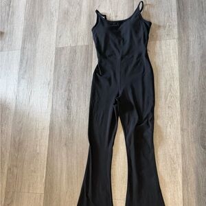 Black activewear jumpsuit